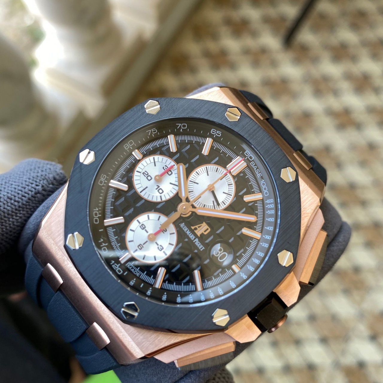APF Factory Audemars PiguetTOP clone watch Royal Oak  Offshore  series 26401RO.OO.A002CA.01 watches  / AP290