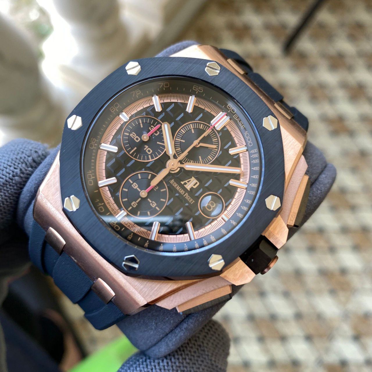 APF Factory Audemars Piguet Royal Oak  Offshore best clone watch26401RO.OO.A002CA.02 watches  / AP291
