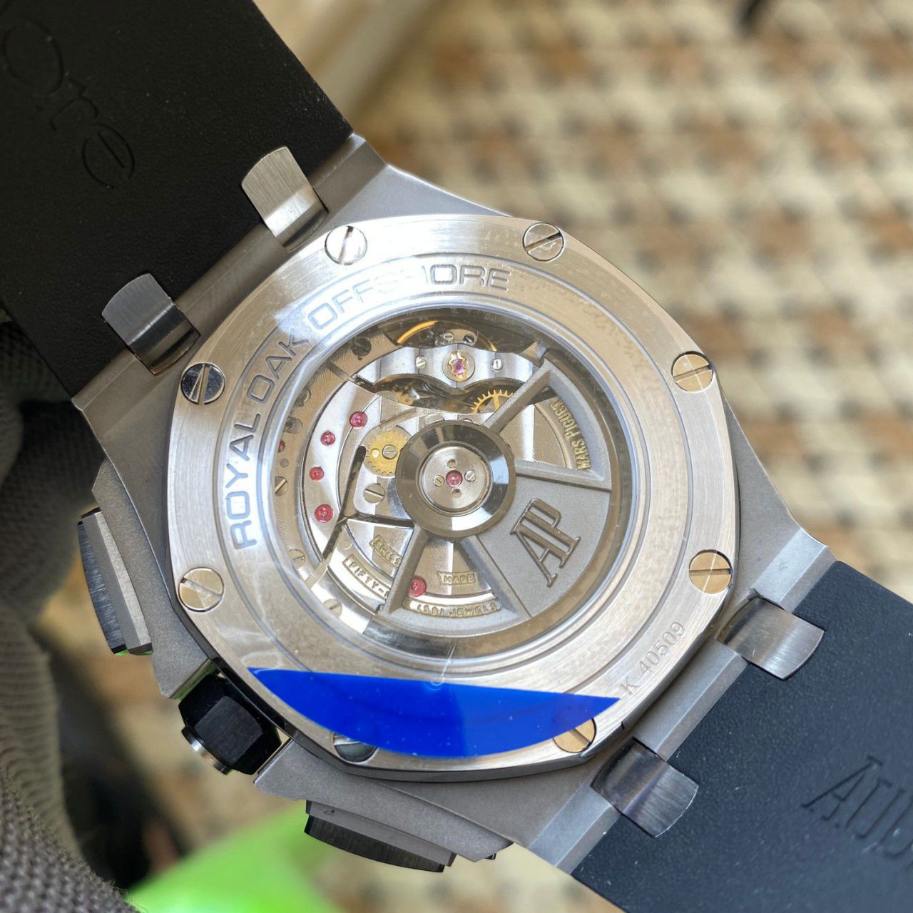APFTOP clone watch Audemars Piguet Royal Oak  Offshore  series 26400IO.OO.A004CA.01 watches  / AP292