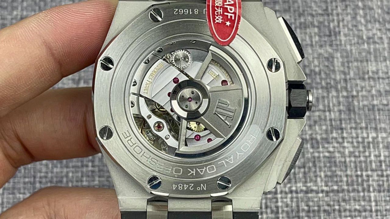 APF Factory Audemars Piguet熊猫 Royal Oak  Offshore   clone 26400SO.OO.A002CA.01 watches  / AP287