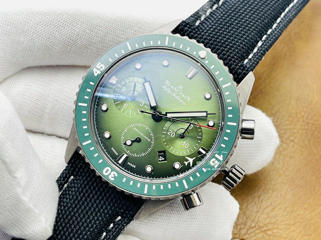 JB Factory Blancpain Fifty Fathoms series 5200-0153-B52A（极光绿TOP clone watch） watches  / BP077