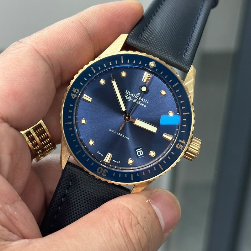 Blancpain Fifty Fathoms clone 5000-36S40-O52A，5000-0240-O52A，5000-36S30-B52A watches 