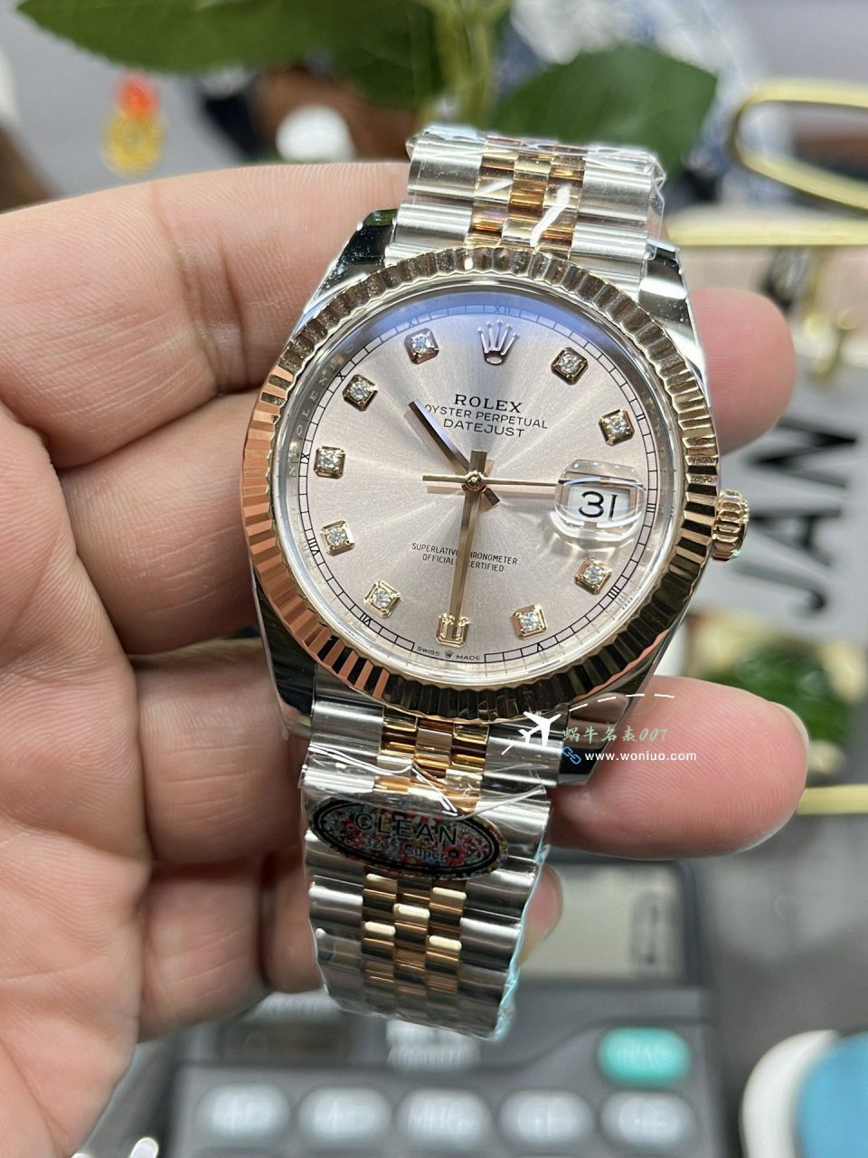 CLEAN Rolex Datejust  41 mm TOP clone watch m126334-0022 watches (绿罗&绿萝) / R872