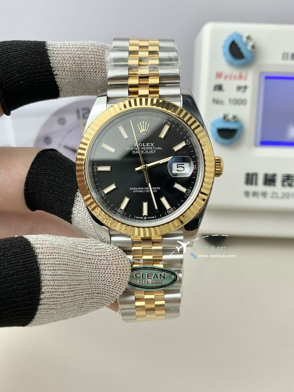 CLEAN Rolex Datejust  41 mm TOP clone watch m126334-0022 watches (绿罗&绿萝) / R872