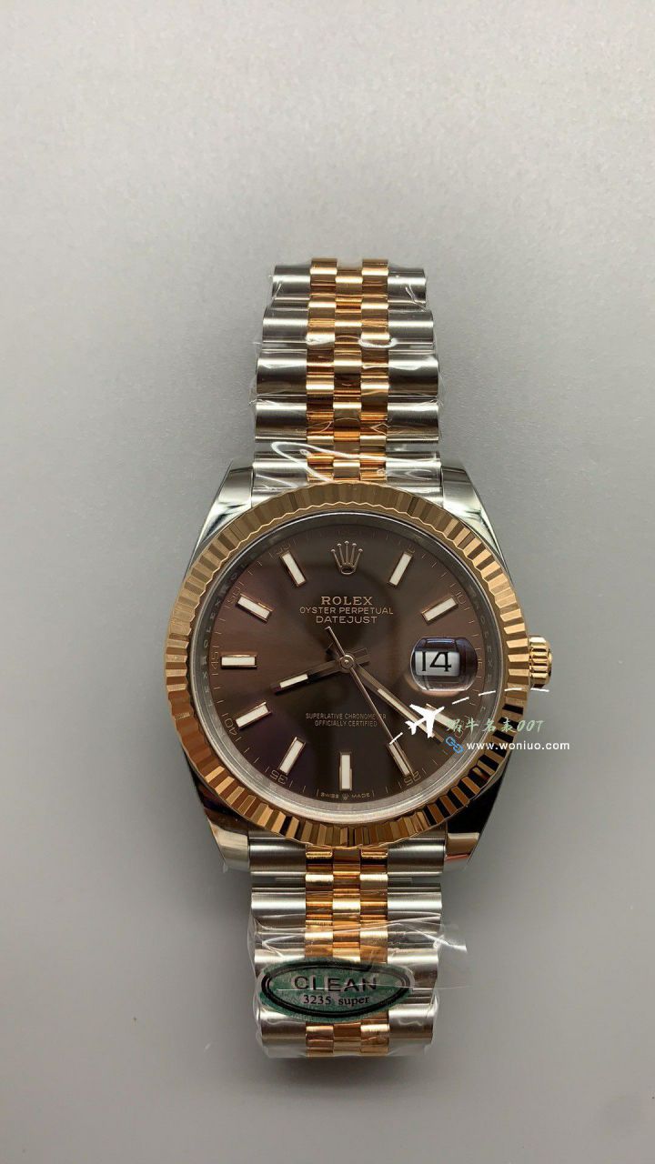 CLEAN Rolex Datejust  41 mm TOP clone watch m126334-0022 watches (绿罗&绿萝) / R872