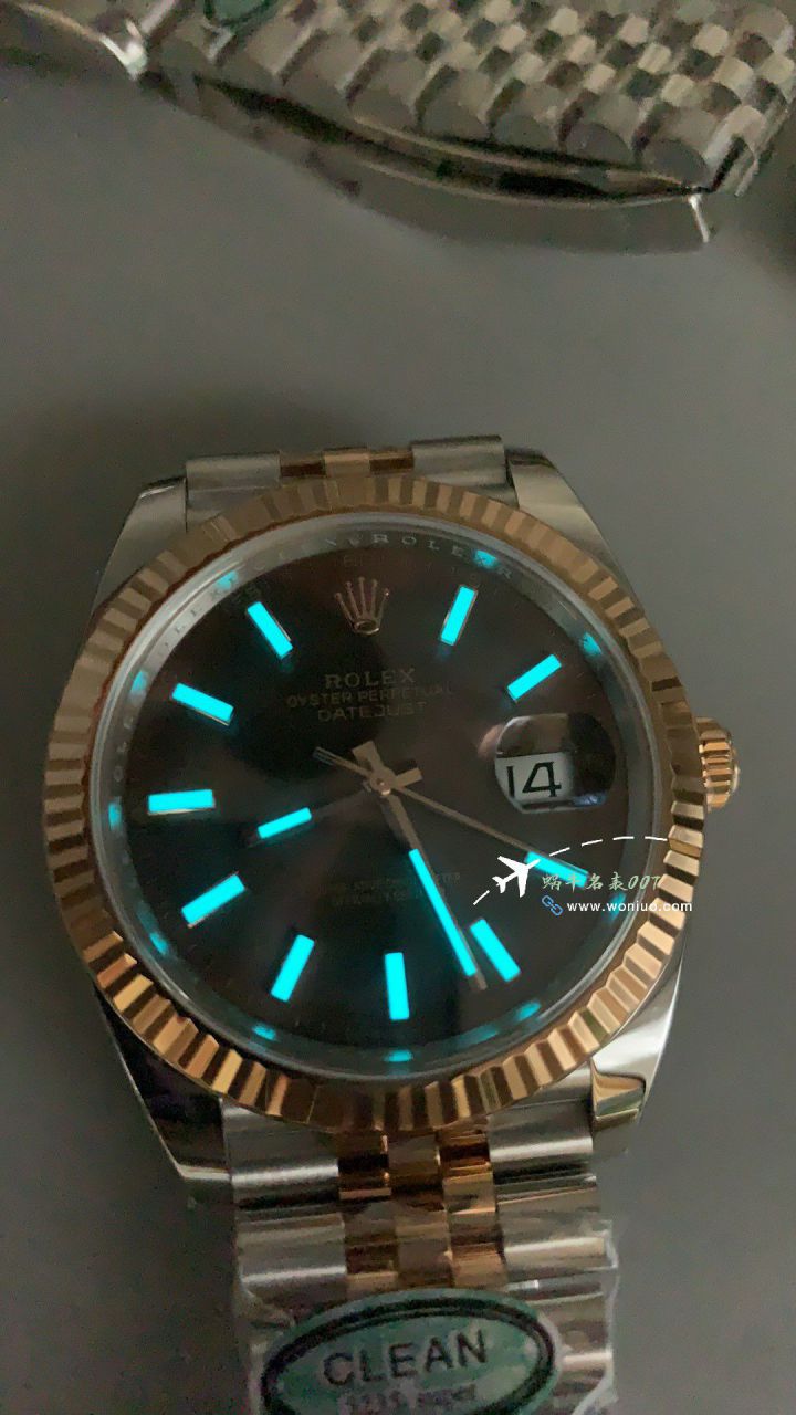 CLEAN Rolex Datejust  41 mm TOP clone watch m126334-0022 watches (绿罗&绿萝) / R872