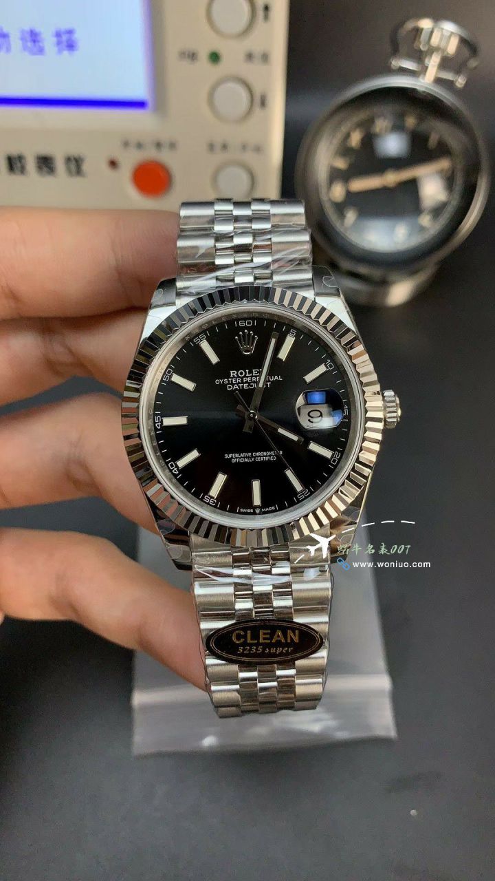 clean Factory  Rolex Datejust  41 mm 100% clone watch116333-72213深 Gray  Dial  watches  / R873