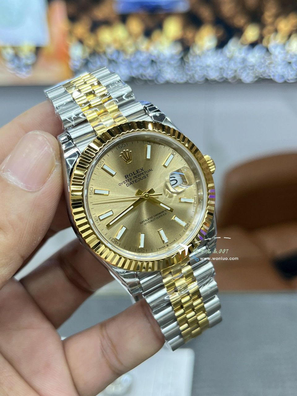 clean Factory  Rolex Datejust  41 mm 100% clone watch116333-72213深 Gray  Dial  watches  / R873