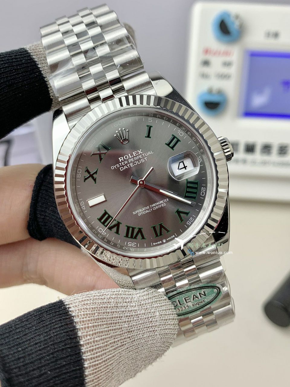 clean Factory  Rolex Datejust  41 mm 100% clone watch116333-72213深 Gray  Dial  watches  / R873
