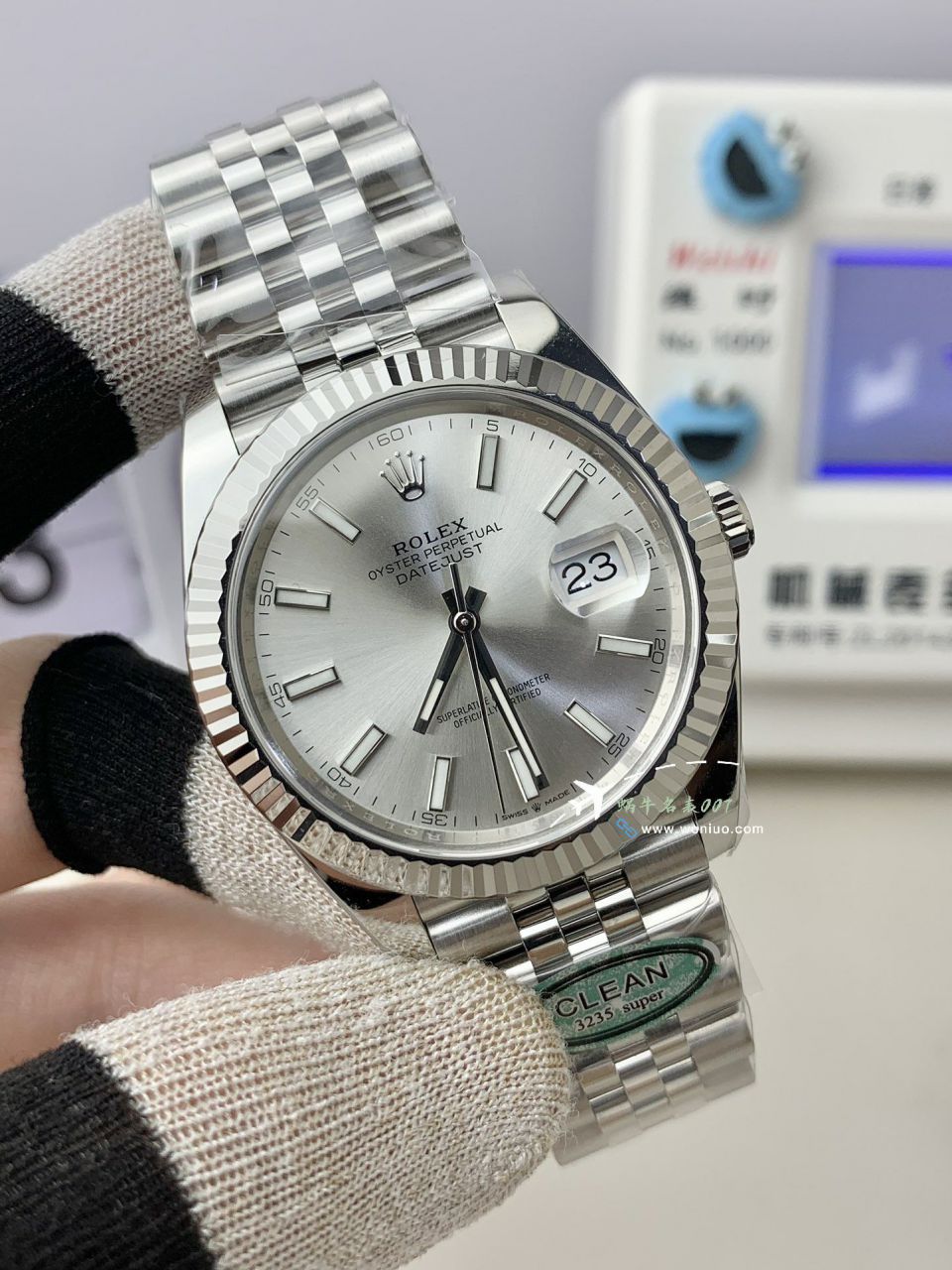 clean Factory  Rolex Datejust  41 mm 100% clone watch116333-72213深 Gray  Dial  watches  / R873