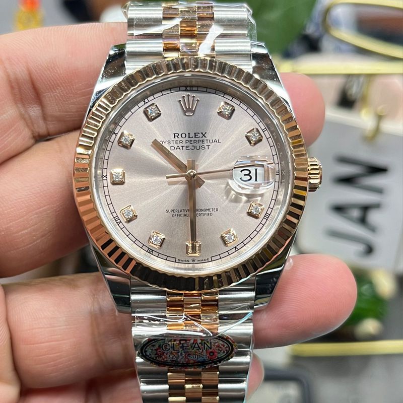 clean Factory TOP clone watch  Rolex Datejust  series m126331-0008 watches 