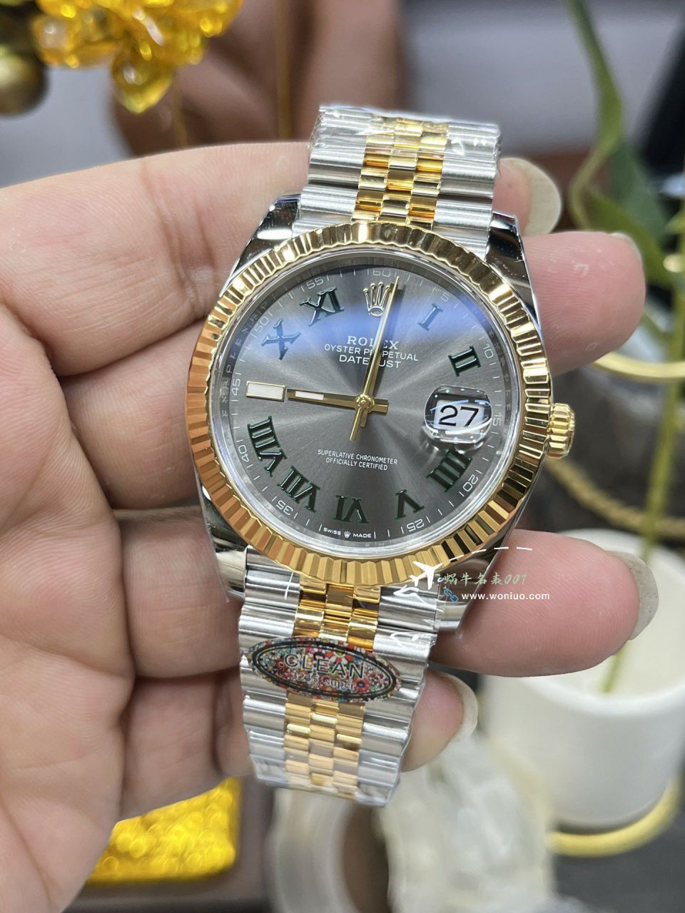 Clean Factory  Rolex Datejust 41MMbest clone watch m126333-0010 watches  / R878