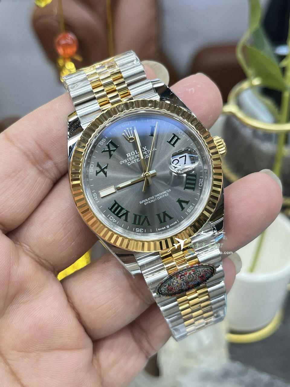 clean Factory TOP clone watch  Rolex Datejust  series m126331-0008 watches  / R876