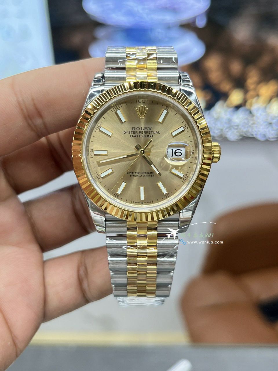 clean Factory TOP clone watch  Rolex Datejust  series m126331-0008 watches  / R876