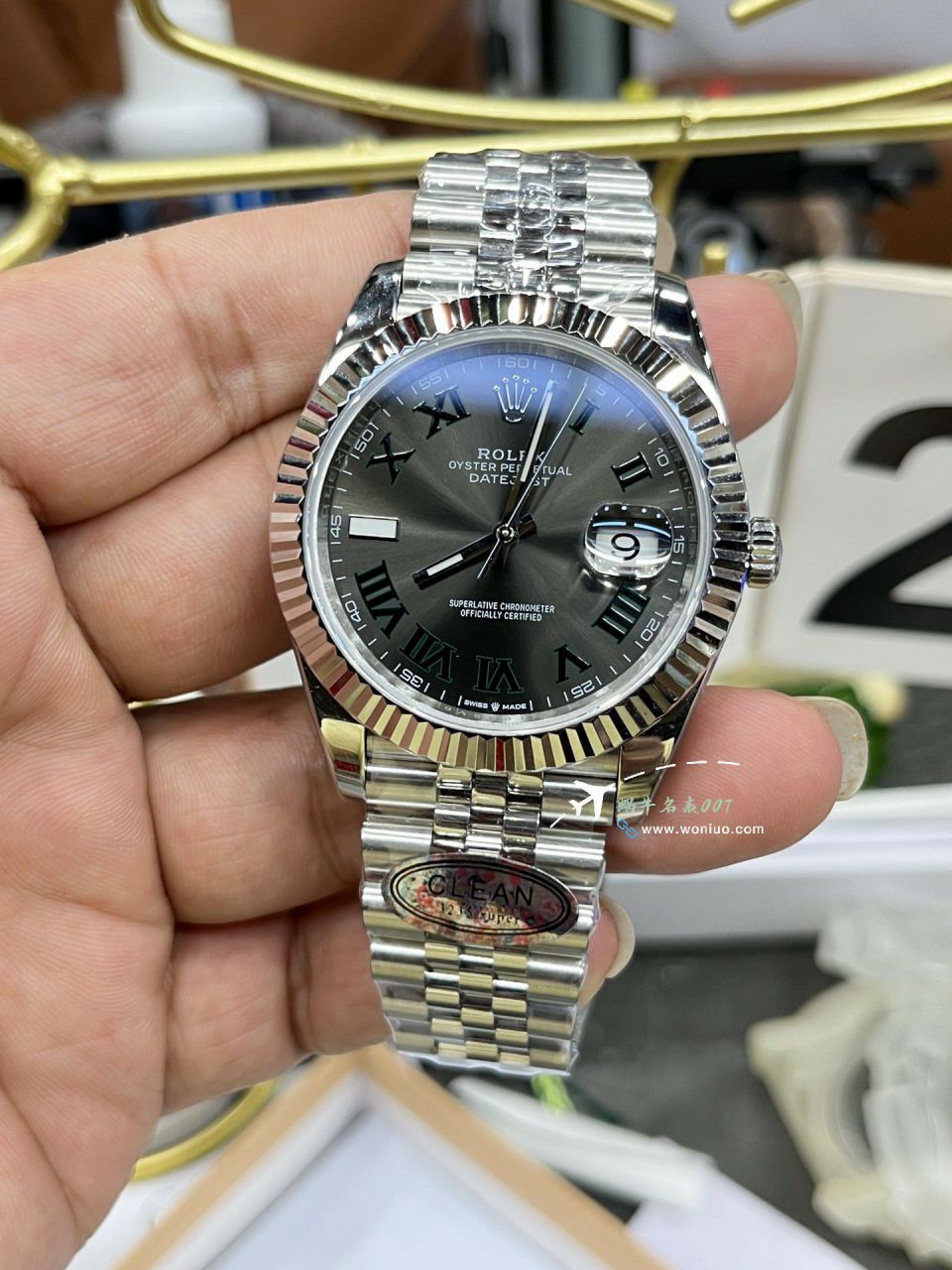 C Factory Rolex 41 mm Datejust   clone watch m126333-0013 watches  / R877