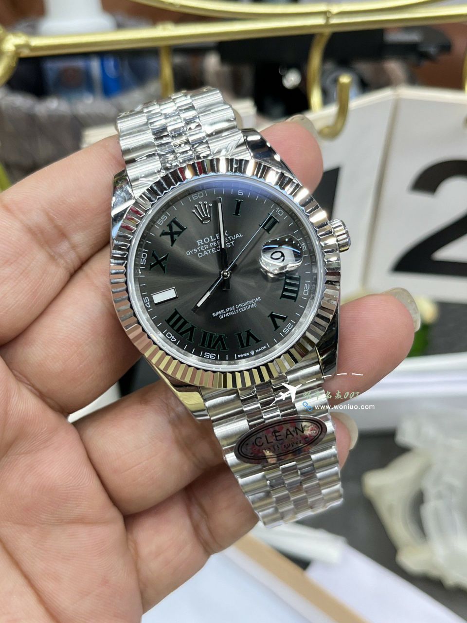 C Factory Rolex 41 mm Datejust   clone watch m126333-0013 watches  / R877
