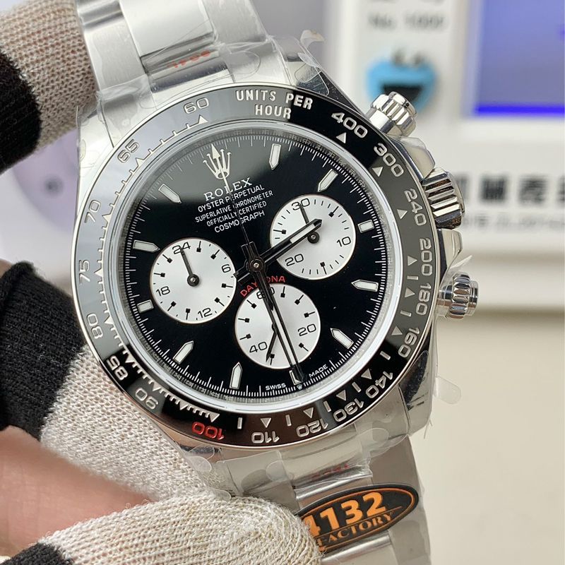 QF Factory  Matching weight version  Rolex Daytona TOP clone watch100周年勒芒纪念版M126529LN-0001 watches 