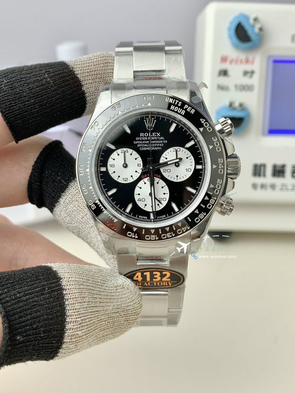 QF Factory  Matching weight version  Rolex Daytona TOP clone watch100周年勒芒纪念版M126529LN-0001 watches  / R879