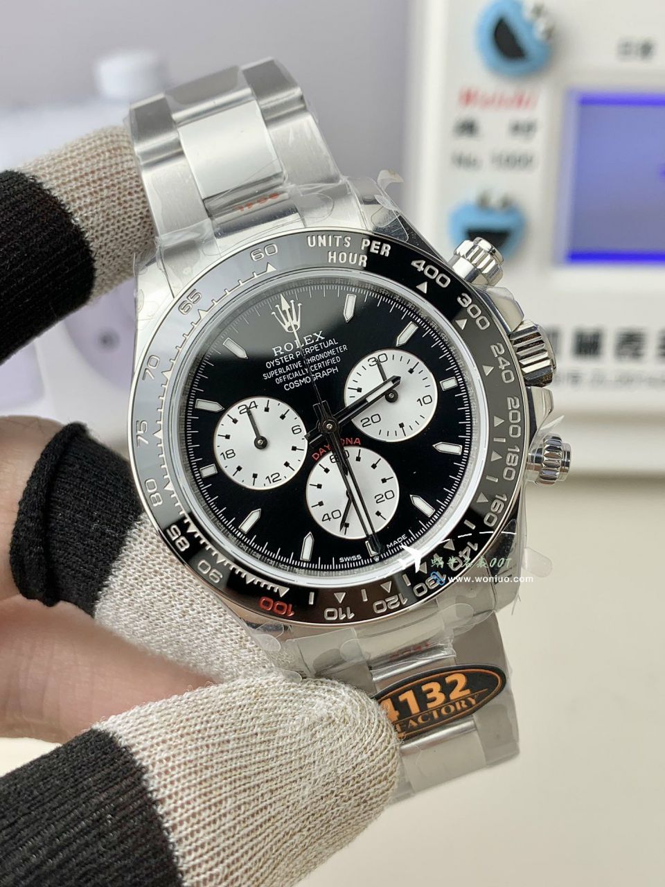 QF Factory  Matching weight version  Rolex Daytona TOP clone watch100周年勒芒纪念版M126529LN-0001 watches  / R879