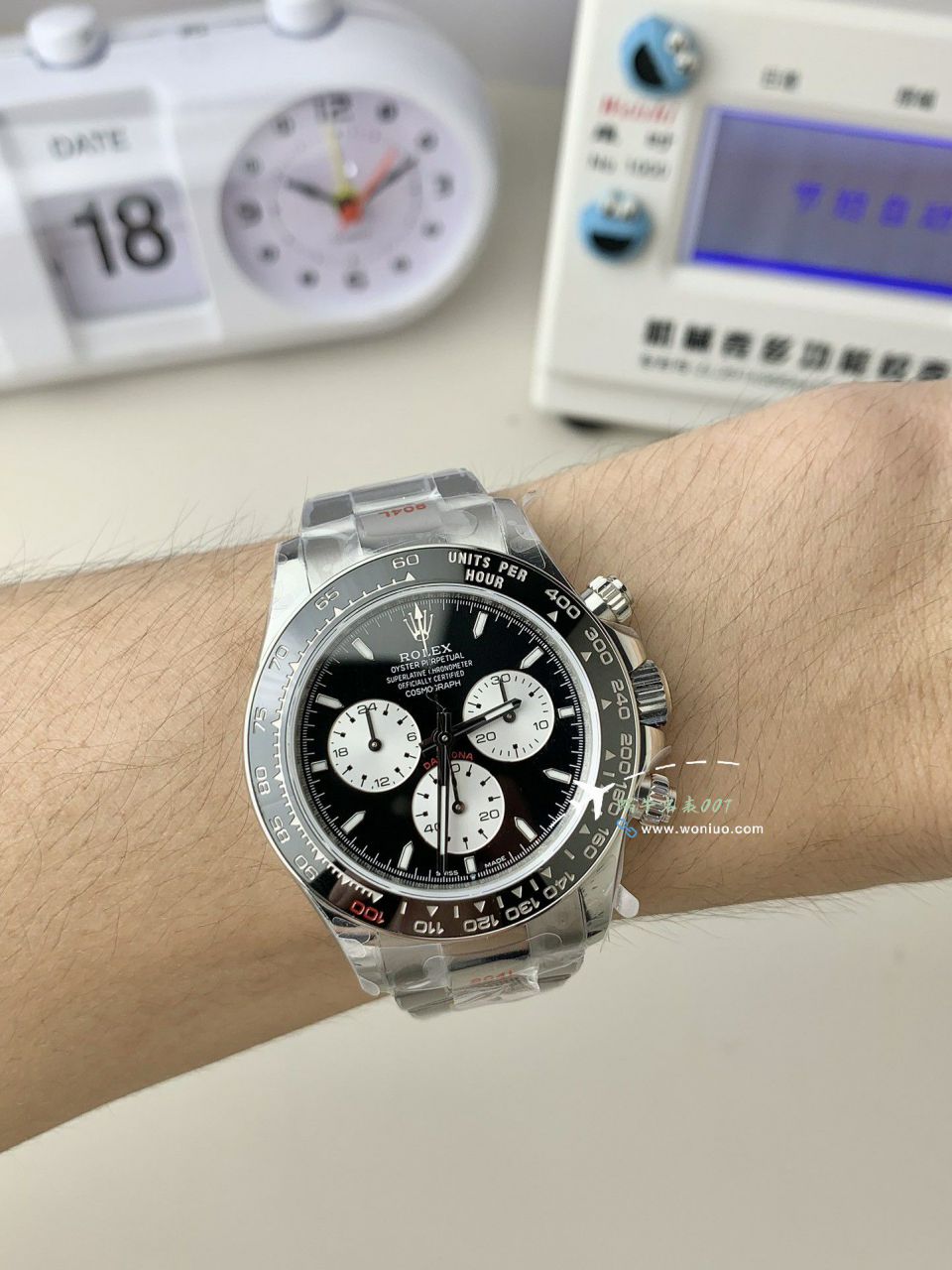 QF Factory  Matching weight version  Rolex Daytona TOP clone watch100周年勒芒纪念版M126529LN-0001 watches  / R879
