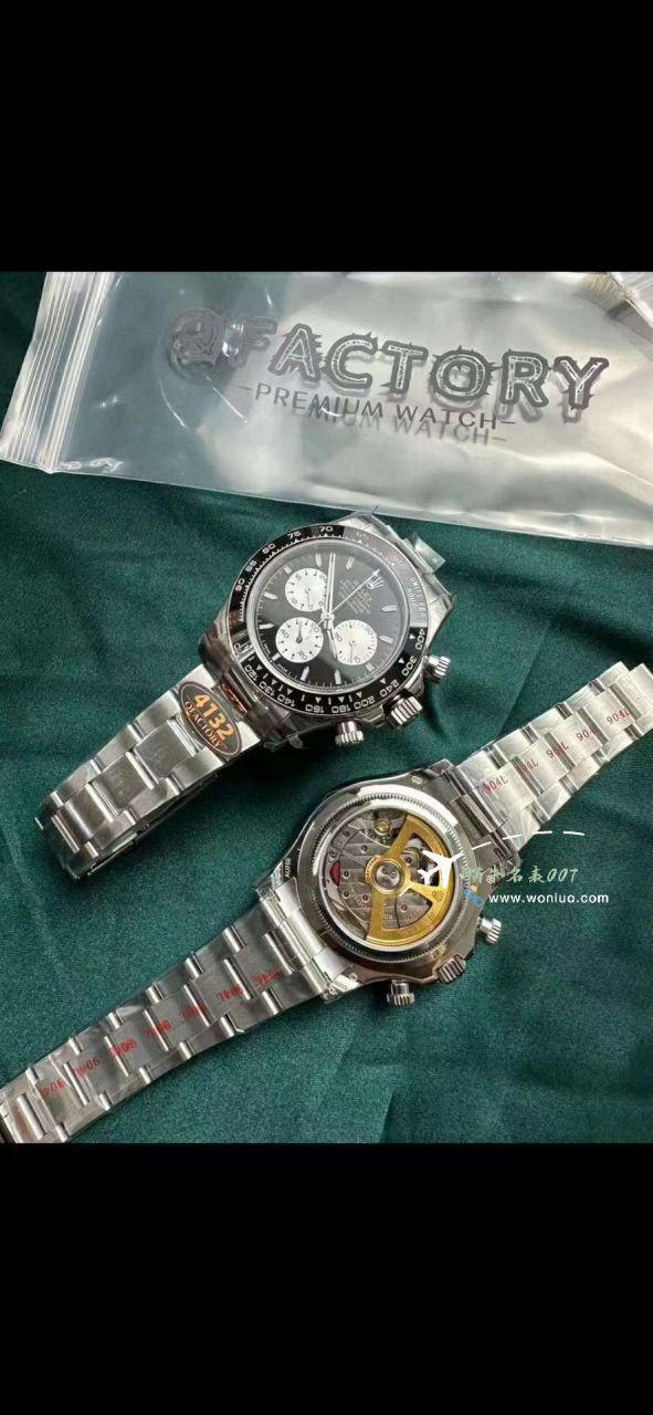 QF Factory  Matching weight version  Rolex Daytona TOP clone watch100周年勒芒纪念版M126529LN-0001 watches  / R879