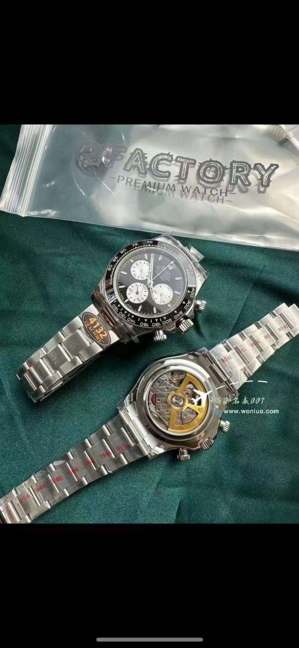QF Factory  Matching weight version  Rolex Daytona TOP clone watch100周年勒芒纪念版M126529LN-0001 watches  / R879