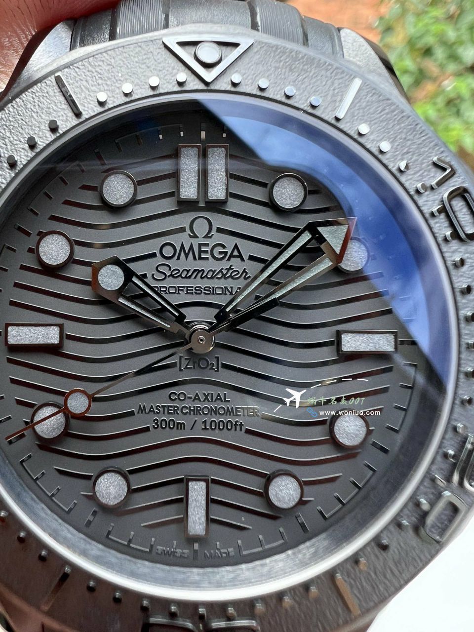 VS Factory  Omega Seamaster 300 meters  Darth Vader TOP clone watch210.92.44.20.01.003 watches  / VS806