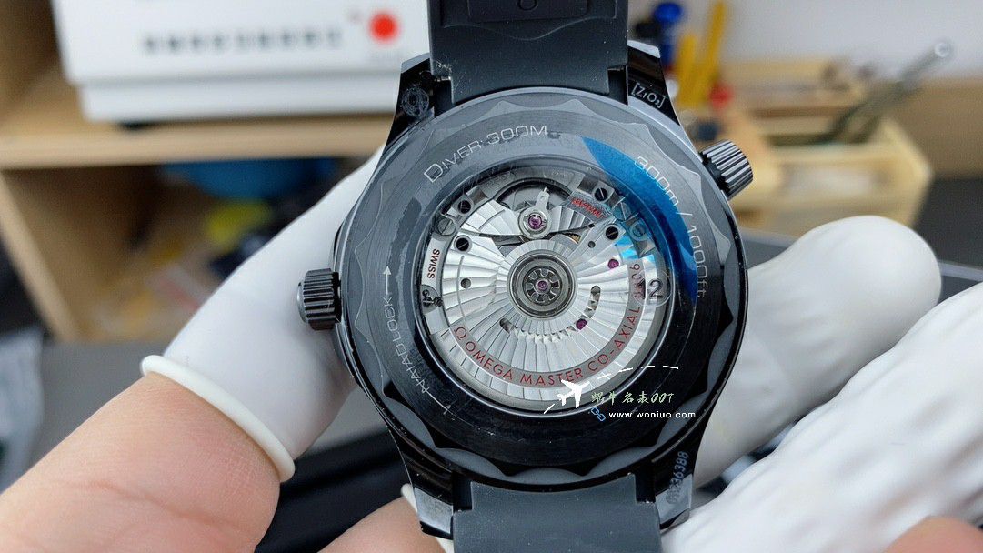 VS Factory  Omega Seamaster 300 meters  Darth Vader TOP clone watch210.92.44.20.01.003 watches  / VS806