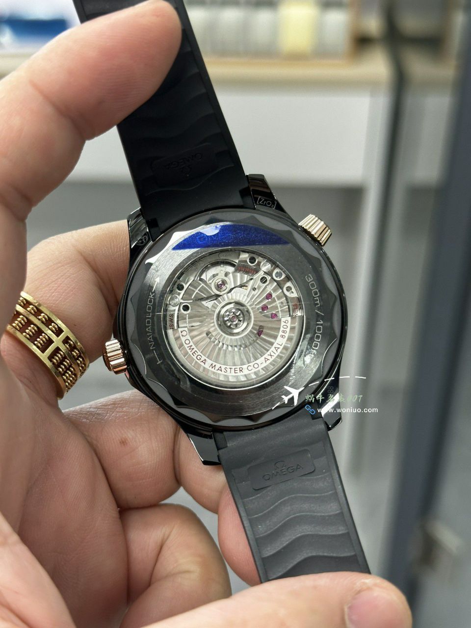 VS Factory  Omega Seamaster 300 meters  Darth Vader TOP clone watch210.92.44.20.01.003 watches  / VS806