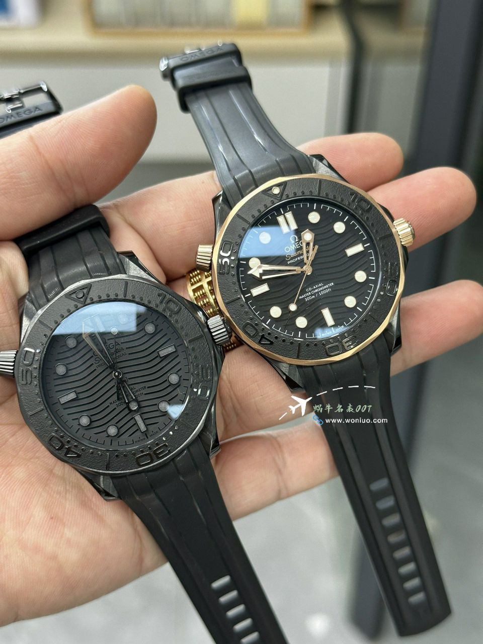 VS Factory  Omega Seamaster 300 meters  Darth Vader TOP clone watch210.92.44.20.01.003 watches  / VS806