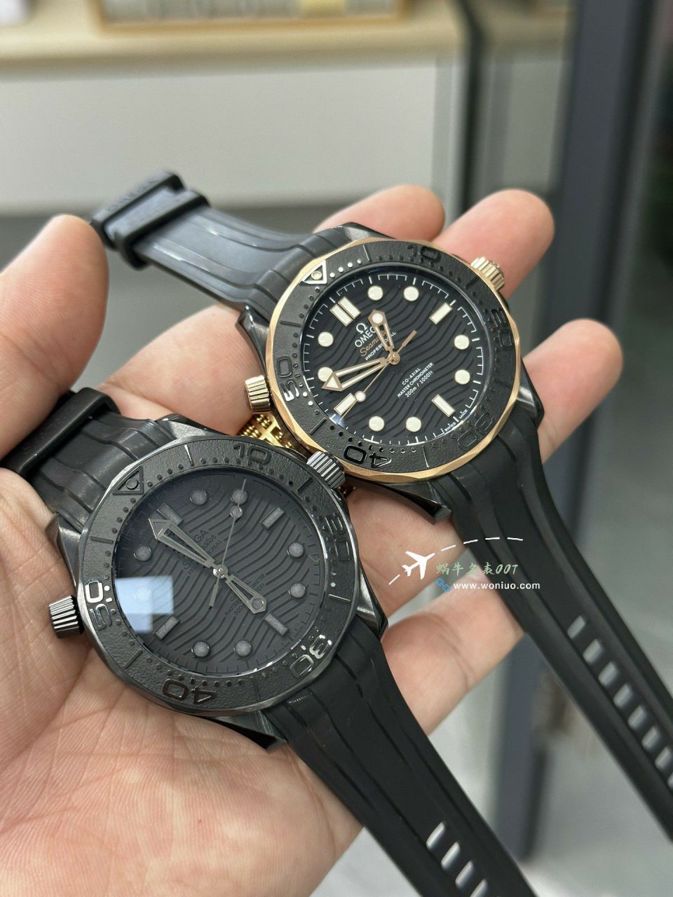 VS Factory  Omega Seamaster 300 meters  Darth Vader TOP clone watch210.92.44.20.01.003 watches  / VS806