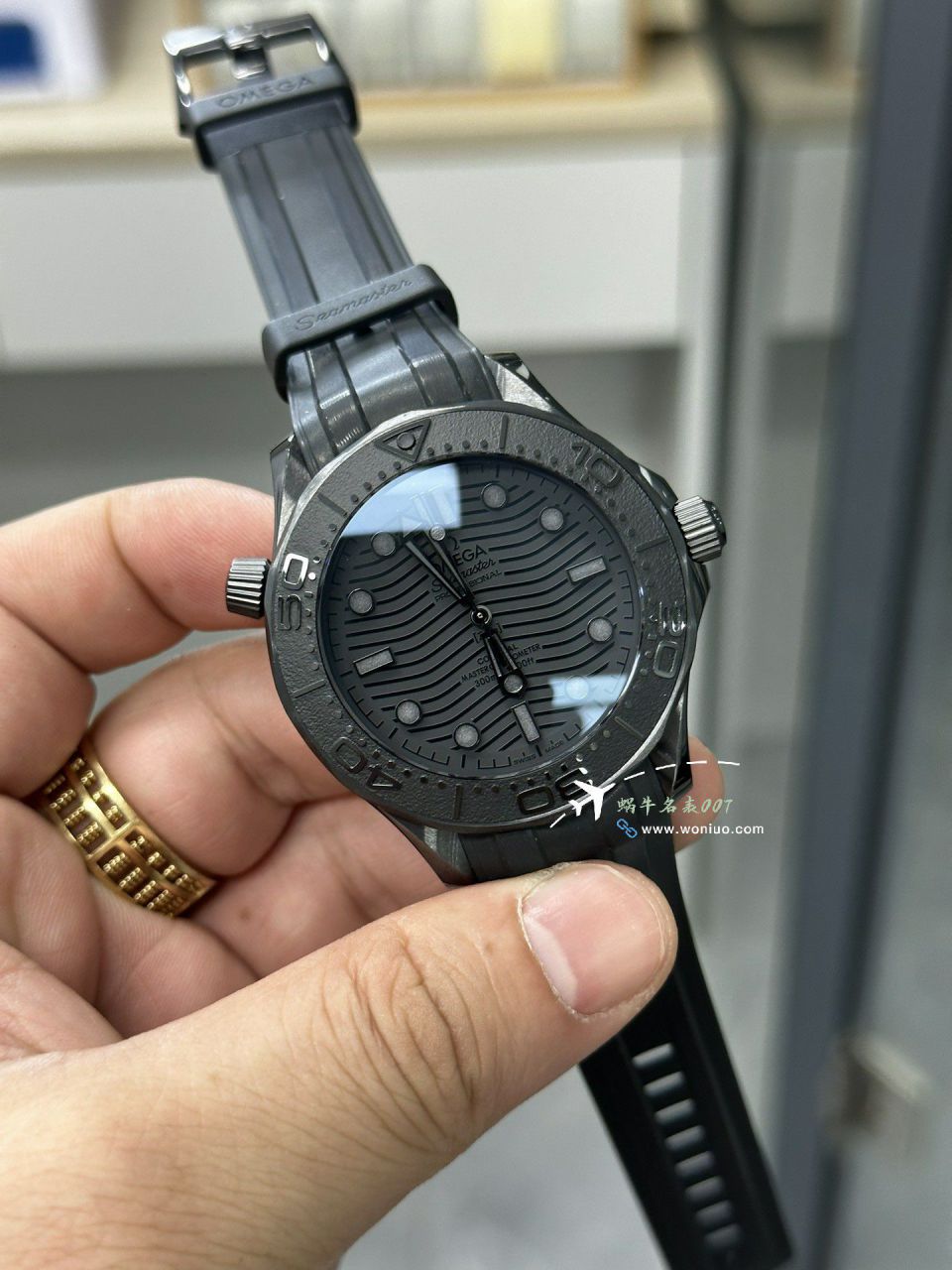 VS Factory  Omega Seamaster 300 meters  Darth Vader TOP clone watch210.92.44.20.01.003 watches  / VS806