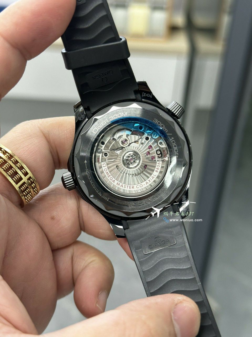 VS Factory  Omega Seamaster 300 meters  Darth Vader TOP clone watch210.92.44.20.01.003 watches  / VS806