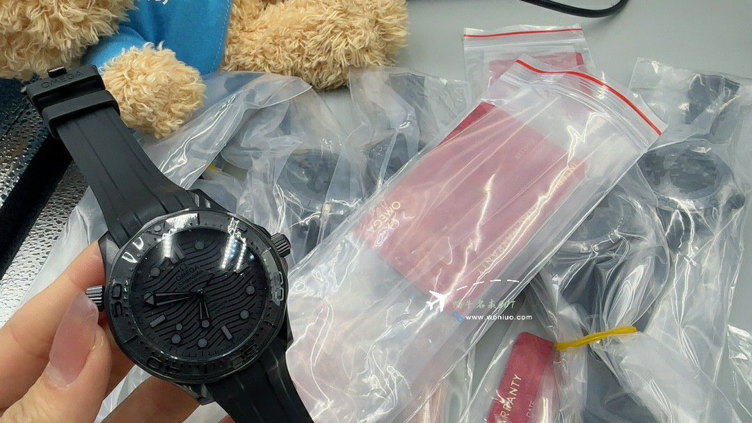 VS Factory  Omega Seamaster 300 meters  Darth Vader TOP clone watch210.92.44.20.01.003 watches  / VS806