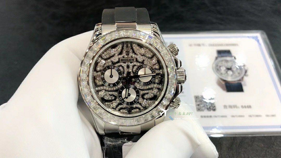  Ultra-high-end  Customized Rolex Cosmograph  gold 虎 Daytona  clone watch116588 TBR watches  / R880