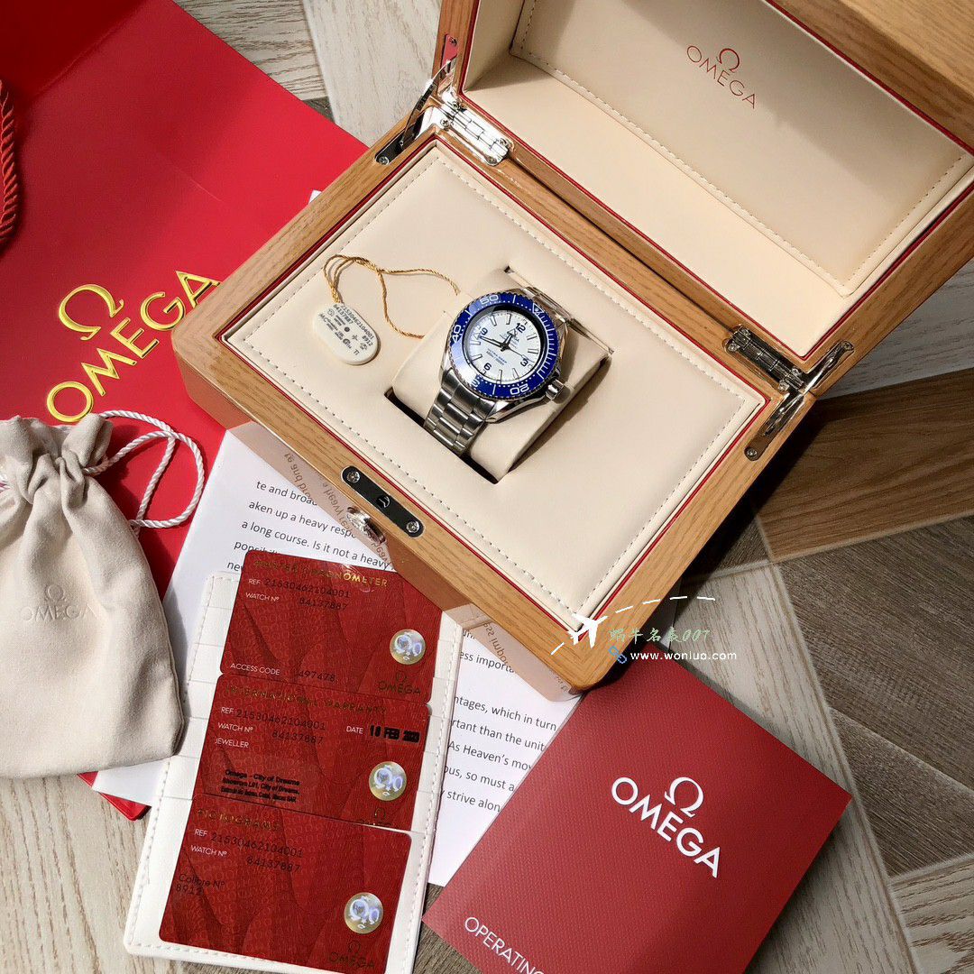  Ultra-high-end  Customized Original品质 Omega Seamaster  series TOP clone watch215.30.46.21.04.001 watches  / VS807