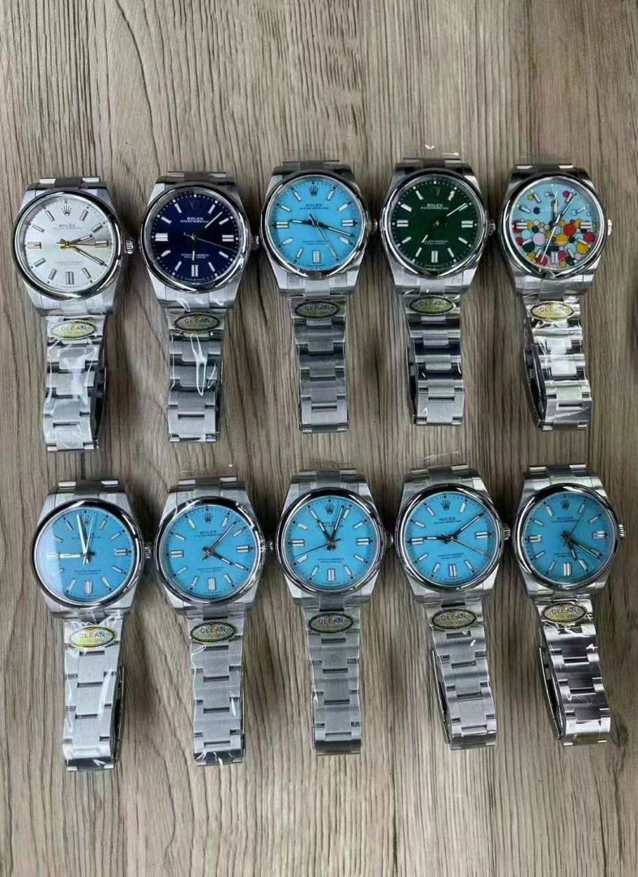 clean Factory Rolex Oyster Perpetual 41mm clone watch series m124300-0005 watches  / R881