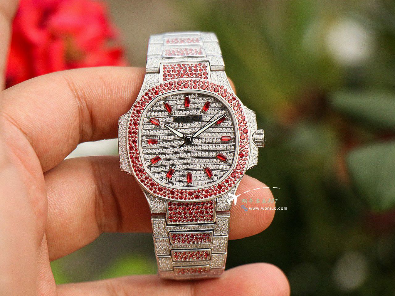 GR Factory Patek Philippe Aquanaut Collection 100% clone watch 7118/1452G-001  Women  watches  / BD502