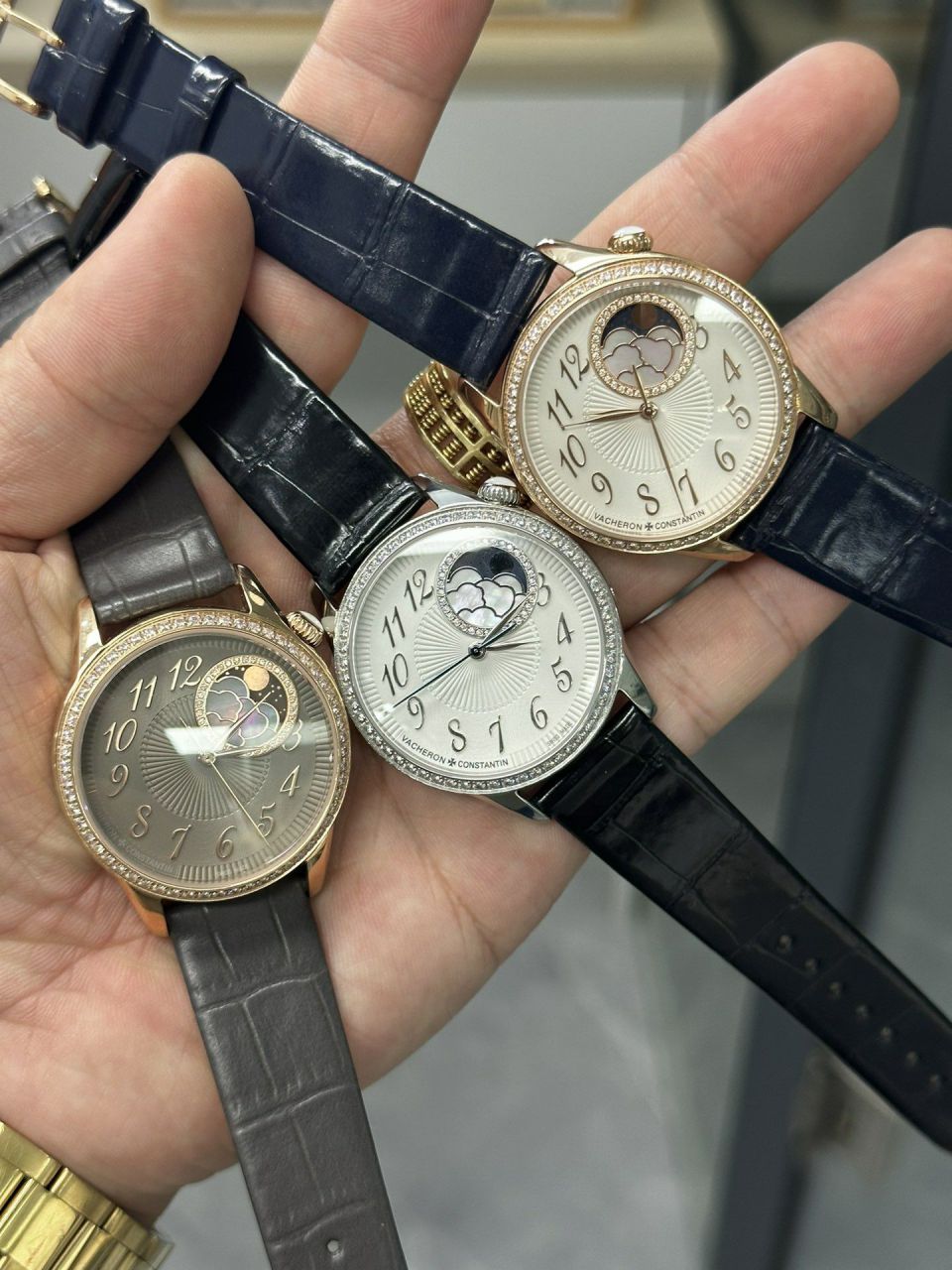 GRVacheron ConstantinMR2 Egérie 伊灵 lady 神TOP clone  lady  watch8005F/000R-H030，8005F/000R-B498 watches  / JS275