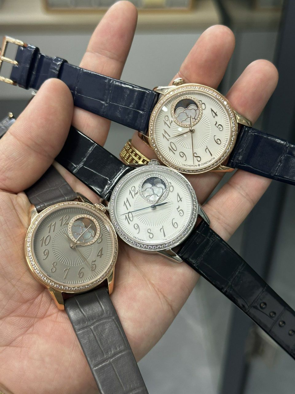 GRVacheron ConstantinMR2 Egérie 伊灵 lady 神TOP clone  lady  watch8005F/000R-H030，8005F/000R-B498 watches  / JS275