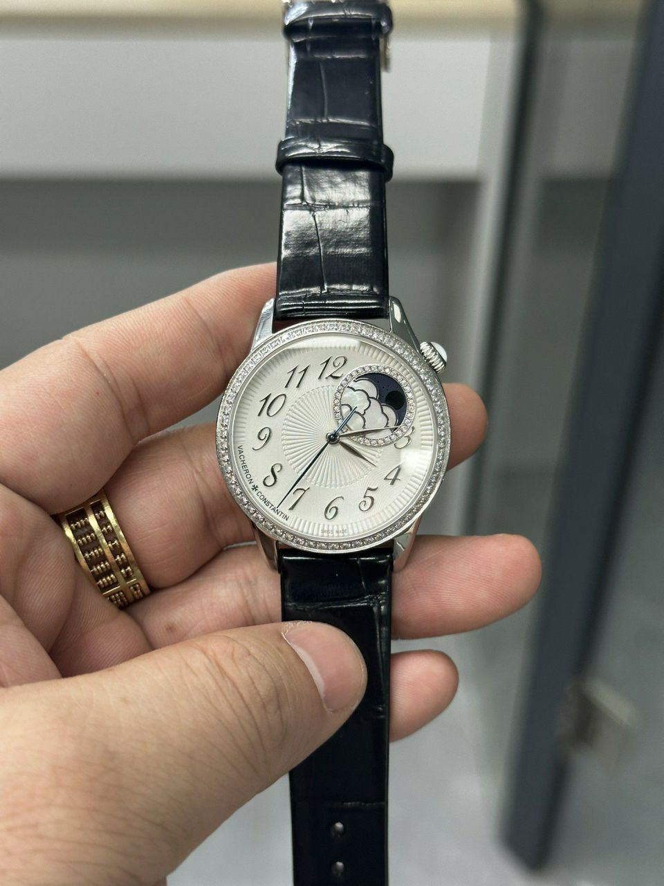 GRVacheron ConstantinMR2 Egérie 伊灵 lady 神TOP clone  lady  watch8005F/000R-H030，8005F/000R-B498 watches  / JS275