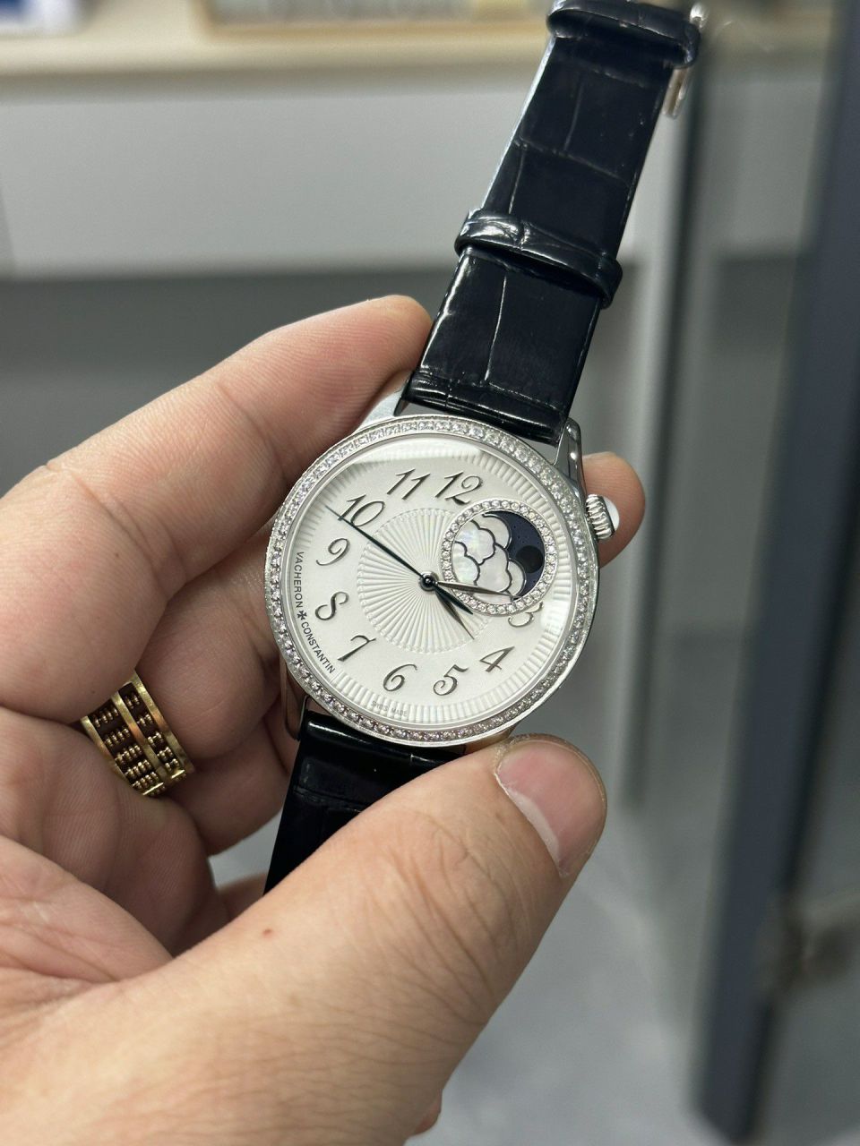 GRVacheron ConstantinMR2 Egérie 伊灵 lady 神TOP clone  lady  watch8005F/000R-H030，8005F/000R-B498 watches  / JS275