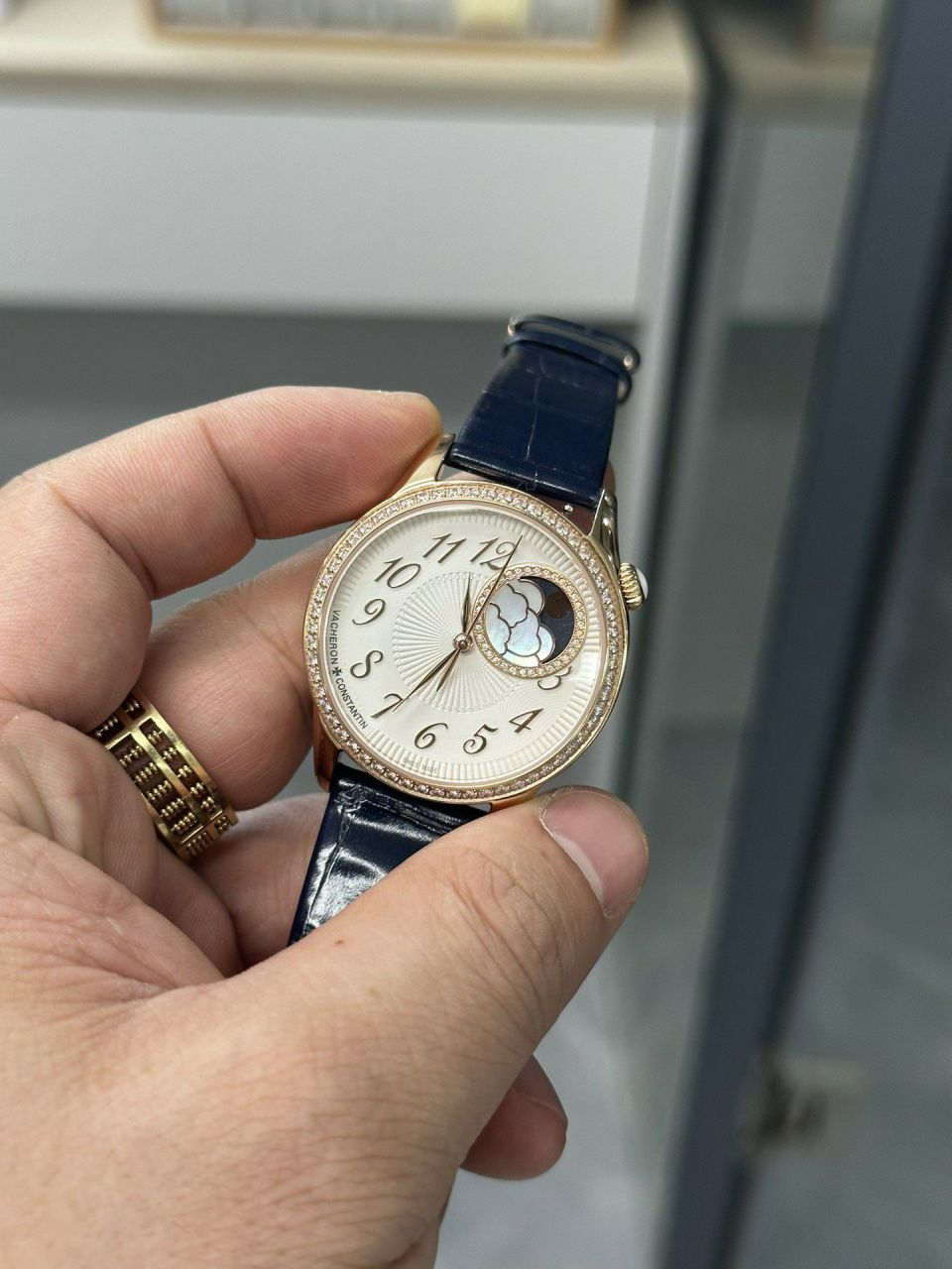 GRVacheron ConstantinMR2 Egérie 伊灵 lady 神TOP clone  lady  watch8005F/000R-H030，8005F/000R-B498 watches  / JS275