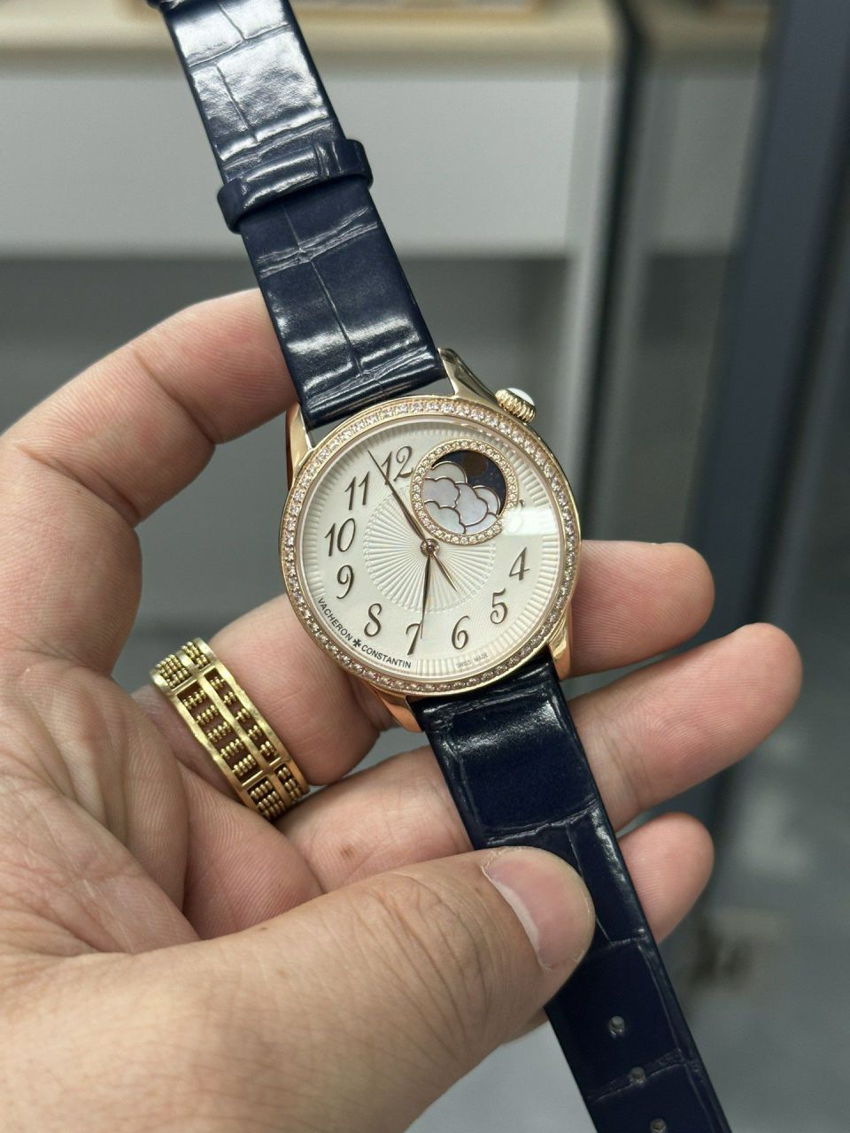 GRVacheron ConstantinMR2 Egérie 伊灵 lady 神TOP clone  lady  watch8005F/000R-H030，8005F/000R-B498 watches  / JS275