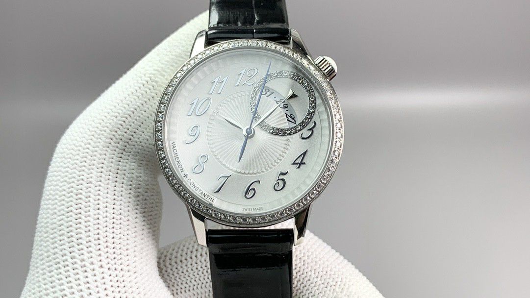 GRVacheron ConstantinMR2 Egérie 伊灵 lady 神TOP clone  lady  watch8005F/000R-H030，8005F/000R-B498 watches  / JS275