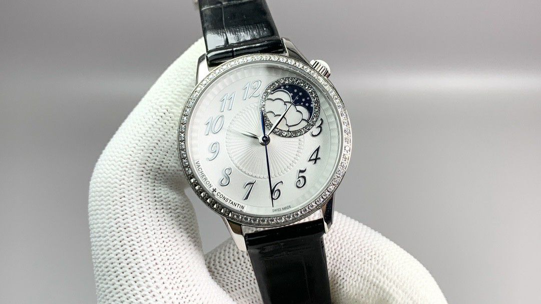 GRVacheron ConstantinMR2 Egérie 伊灵 lady 神TOP clone  lady  watch8005F/000R-H030，8005F/000R-B498 watches  / JS275