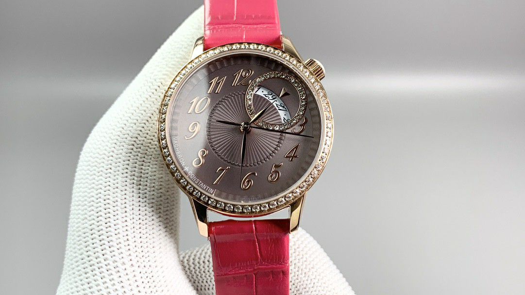 GRVacheron ConstantinMR2 Egérie 伊灵 lady 神TOP clone  lady  watch8005F/000R-H030，8005F/000R-B498 watches  / JS275