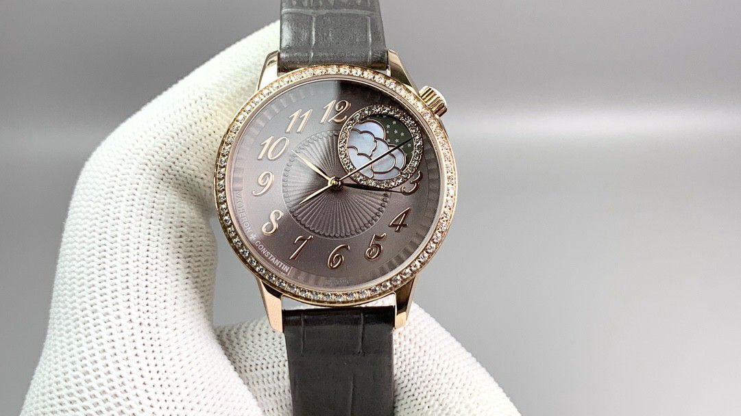 GRVacheron ConstantinMR2 Egérie 伊灵 lady 神TOP clone  lady  watch8005F/000R-H030，8005F/000R-B498 watches  / JS275