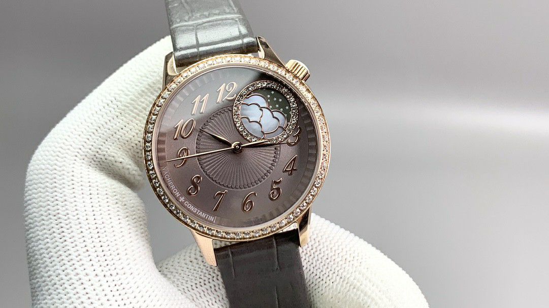 GRVacheron ConstantinMR2 Egérie 伊灵 lady 神TOP clone  lady  watch8005F/000R-H030，8005F/000R-B498 watches  / JS275
