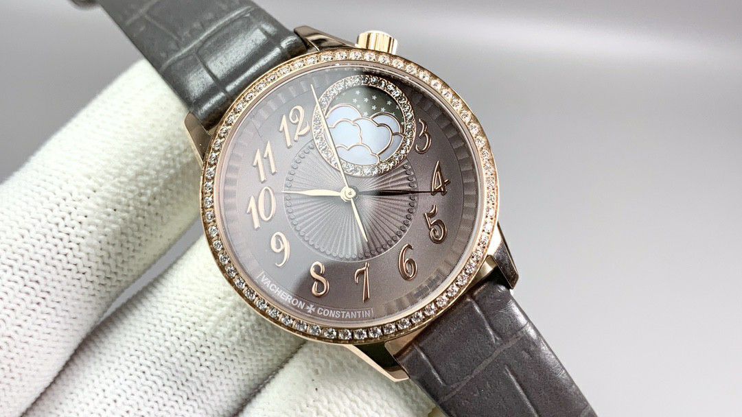 GRVacheron ConstantinMR2 Egérie 伊灵 lady 神TOP clone  lady  watch8005F/000R-H030，8005F/000R-B498 watches  / JS275
